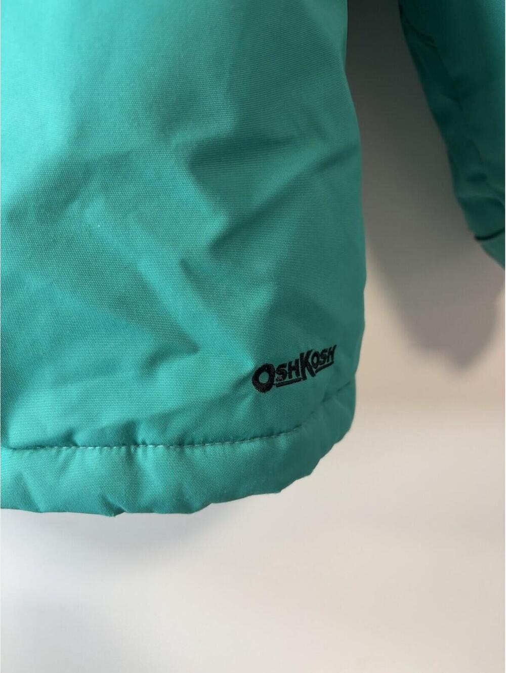 OshKosh B’gosh boys Winter Jacket Teal Size 8 - Picture 11 of 12